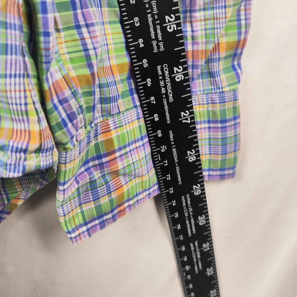 Ralph Lauren Shirt Mens Medium Multicolor Plaid Classic Button Down Long Sleeve - Picture 6 of 11